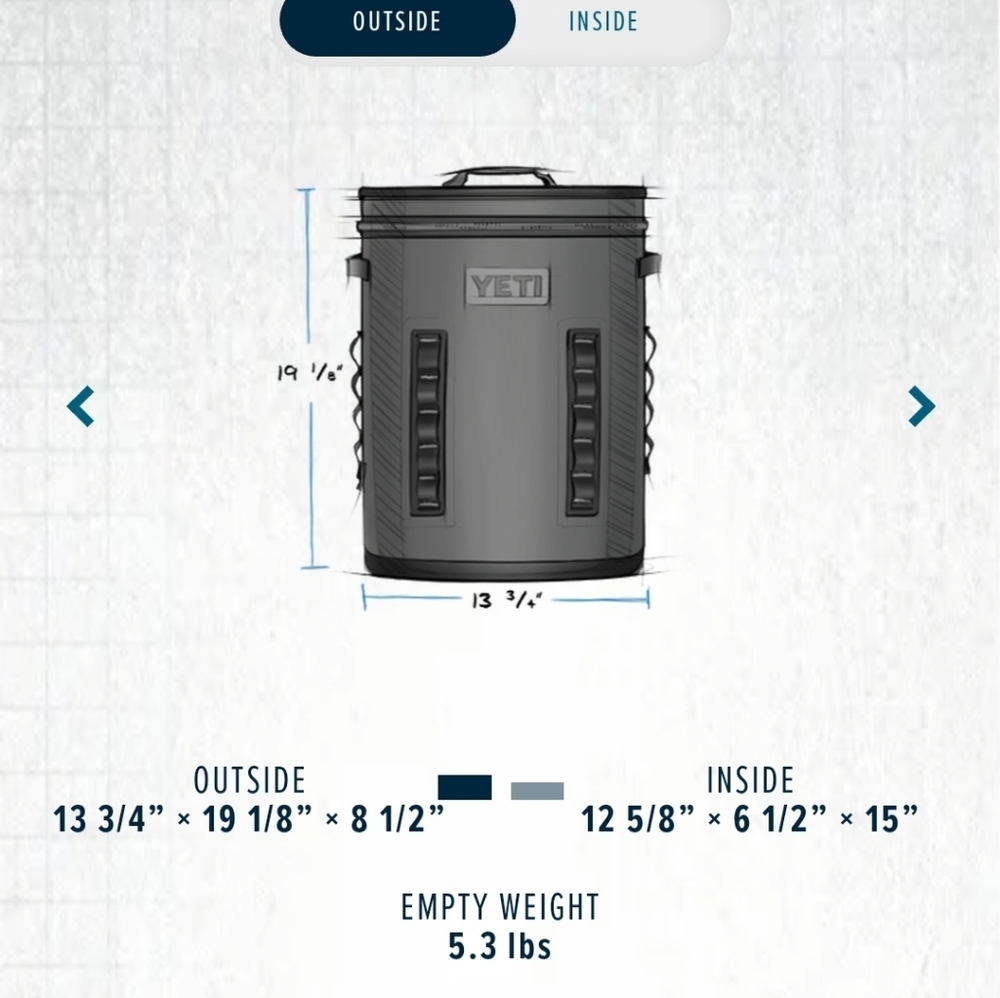 Yeti 24 Backpack Cooler & Yeti Colster